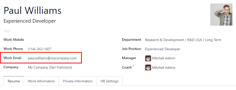 Haz clic en el enlace para crear el alias del dominio.