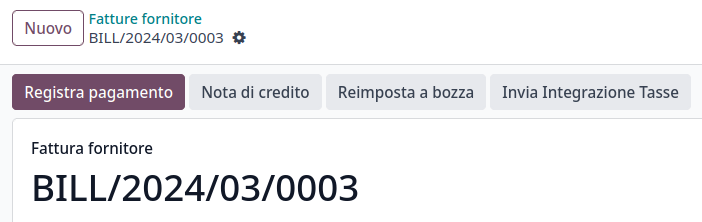 Botón de enviar integración fiscal EDI