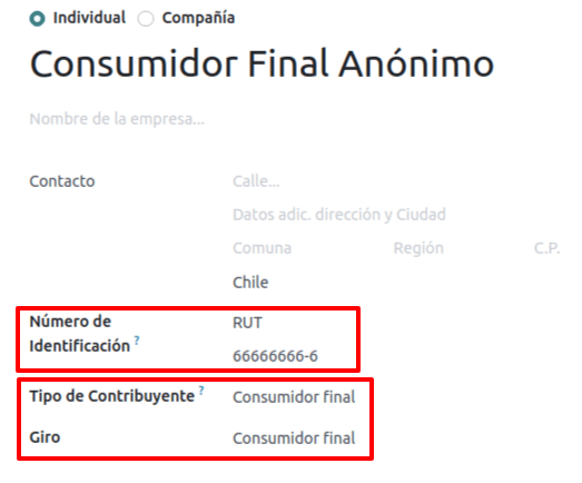 Módulo de boletas electrónicas.