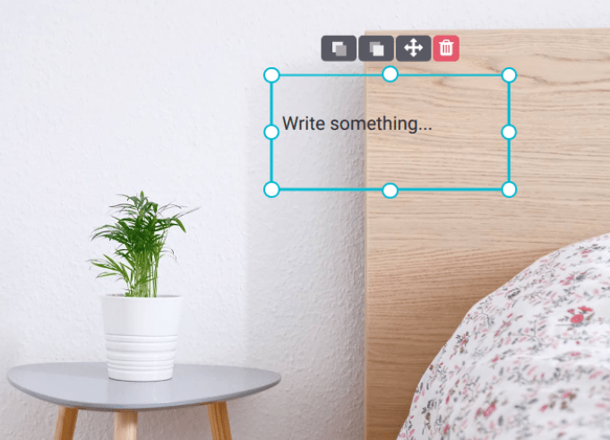 Agregar texto sobre una imagen