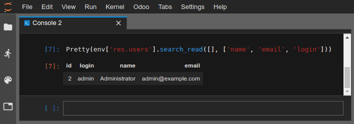 Ejemplo de la clase Pretty