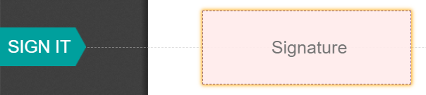 Ejemplos de consejos y marcadores de posición en Firma de Odoo